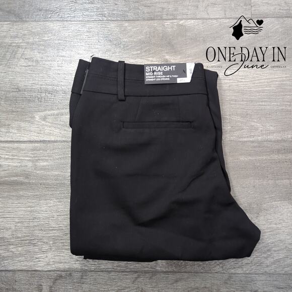 Apt. 9 Petite Mid Rise Straight Leg Dress Pants Size 4Ps - Picture 6 of 6